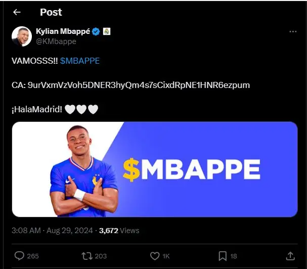 Mbappenin "X" hesabı oğurlandı - FOTO